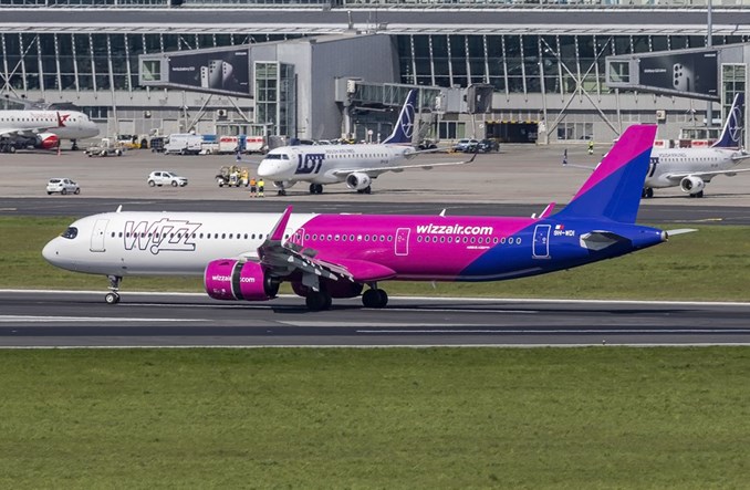 Trzy nowe trasy Wizz Air z Warszawy