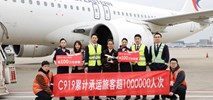 Samoloty COMAC C919 przewiozły już ponad milion pasażerów