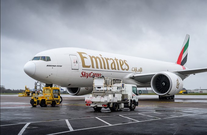 Emirates SkyCargo dolecą z towarami do Kopenhagi