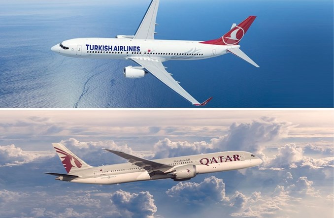 Qatar Airways i Turkish Airlines powrócą do Syrii 