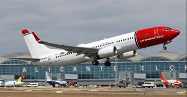 Solidny grudzień i ponad 26 mln podróżnych Norwegian Air w 2024