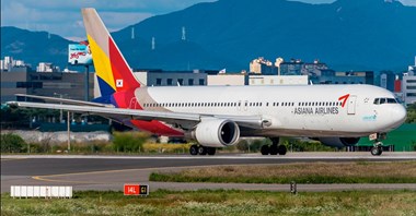 Asiana Airlines przekłada wycofanie ostatniego B767-300