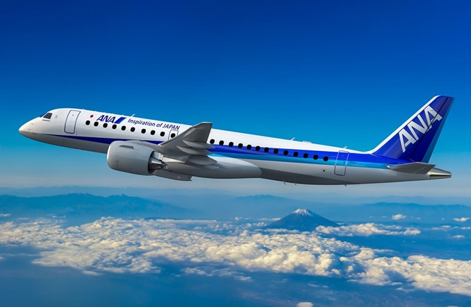 ANA Holdings zamawiają kolejne Embraery E190-E2