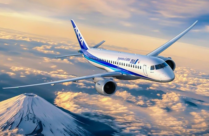 ANA Holdings zamawia kolejne E190-E2. Japońska grupa odbierze 23 E-Jety E2