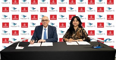 Emirates i Garuda Indonesia rozszerzają zakres współpracy