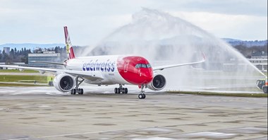 Pierwszy A350-900 dla Edelweiss Air dostarczony (zdjęcia)