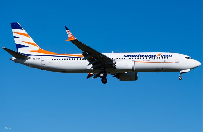 Kolejny boeing 737 MAX we flocie Smartwings