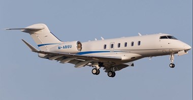Ryanair odebrał nowego bizjeta. Do floty dołączył Challenger 3500