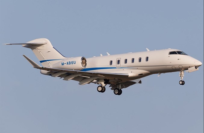 Ryanair odebrał nowego bizjeta. Do floty dołączył Challenger 3500