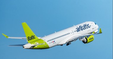Linie airBaltic przedłużają na zimę trasę Kraków - Wilno