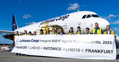 Lufthansa Cargo wylądowała na lotnisku Katowice Airport
