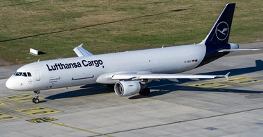 Fotorelacja: A321F Lufthansa Cargo w Katowicach