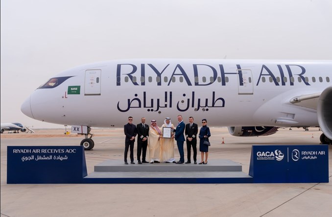 Riyadh Air wkrótce wystartuje. Linie otrzymały AOC  