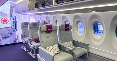 AIX: Kabina Airspace także w A220. Air Canada pierwszym klientem
