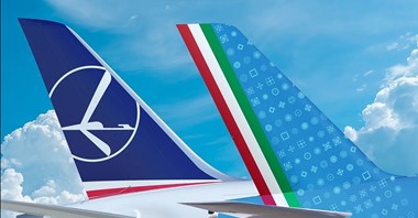 PLL LOT nawiązały współpracę z ITA Airways w formule codeshare