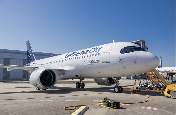 Fabrycznie nowy A320neo dla Lufthansa City Airlines