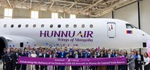 Hunnu Air odebrały pierwszego embraera E195-E2