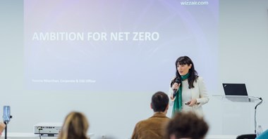 Wizz Air przedstawia plan drogi do neutralności klimatycznej do 2050 roku