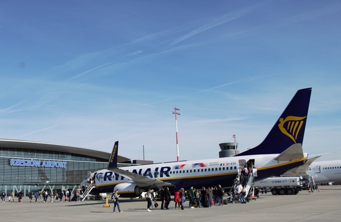 Ryanair w Rzeszowie. Zaplecze finansowe kluczem obsługi 6 mln pasażerów 