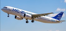 UAC: MC-21 z rosyjskimi systemami oblatany