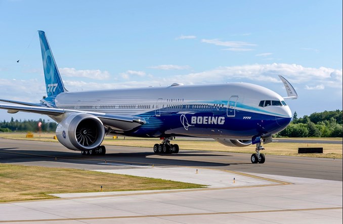 Czwarty B777X powrócił do testów