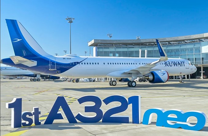 Kuwait Airways odebrały pierwszego A321neo