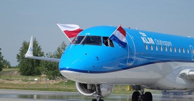 KLM-em z Krakowa do Amsterdamu już od 10 lat