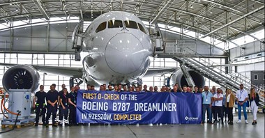 LOTAMS: Pierwszy D-Check B787 na samolocie PLL LOT