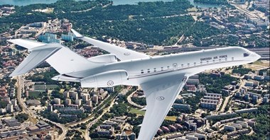 Szwecja kupuje bombardiery Global 6500 do transportu VIP-ów