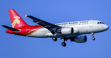 Shenzhen Airlines sprzedają pięć A319 