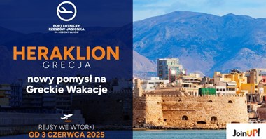 SkyUp Airlines połączą Rzeszów z greckim Heraklionem