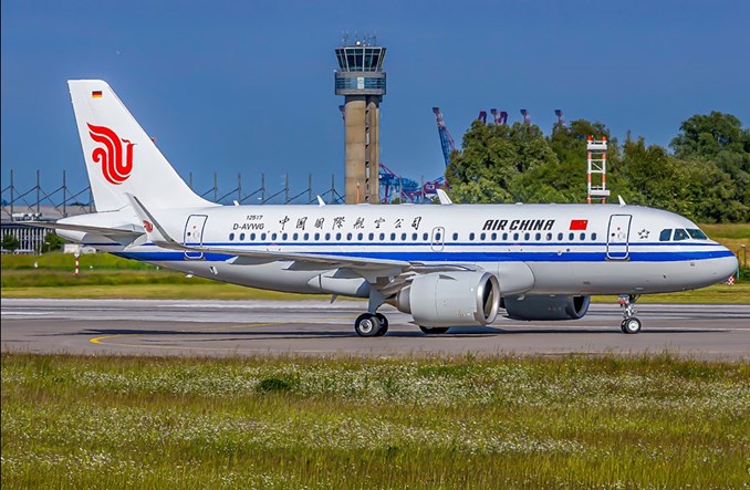 Linie Air China odebrały pierwszego A319neo