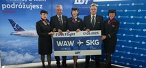 PLL LOT zainaugurowały połączenie do Salonik