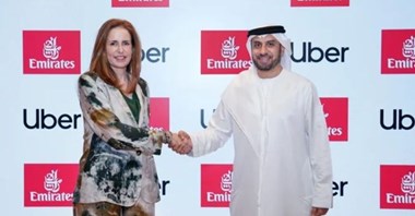 Emirates nawiązują współpracę z Uberem