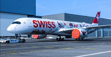 SWISS pokazał pierwszego airbusa A350 (zdjęcia)