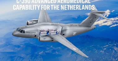 Niderlandy zamówiły moduły medyczne do embraerów C-390