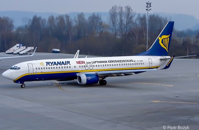 Ryanair również poleci z Krakowa do Budapesztu