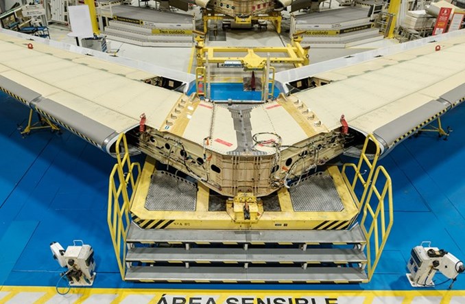 Airbus: Statecznik poziomy dla A350F już gotowy