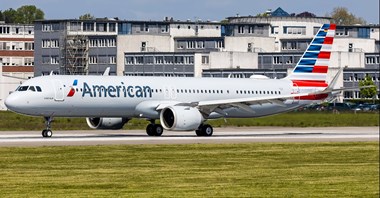 Pierwszy A321XLR American Airlines dostarczony, ale czeka na montaż foteli