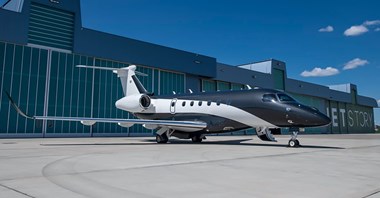 Nowy embraer Praetor 600 we flocie Jet Story
