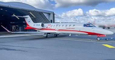 Zaglądamy do środka Learjetów 75 należących do LPR (zdjęcia)