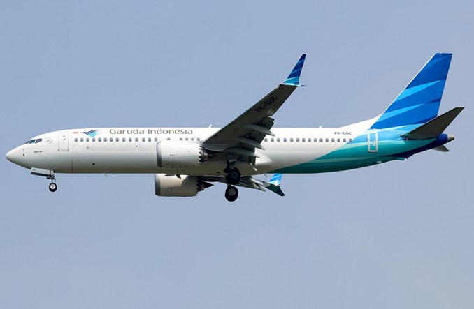 Garuda Indonesia ponownie użytkownikiem B737 MAX