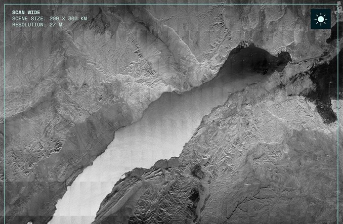 ICEYE rozszerza możliwości obrazowania SAR wprowadzając tryb Scan Wide  