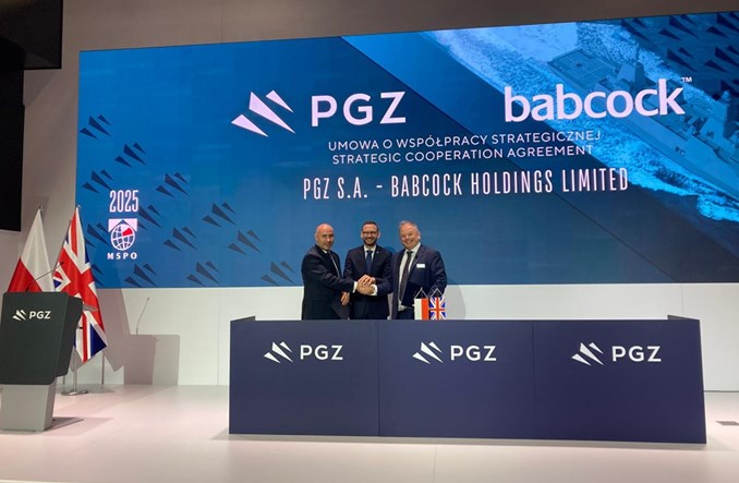 Babcock i PGZ zacieśniają współpracę w domenie morskiej i lotniczej