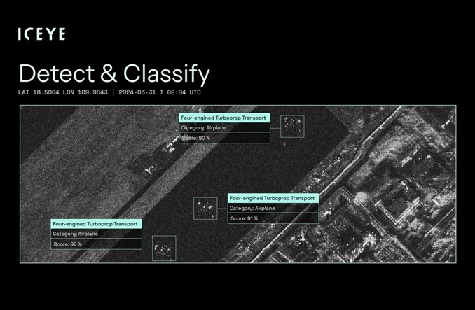 ICEYE i SATIM ogłaszają wdrożenie Detect & Classify