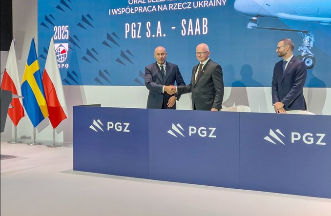 Saab z porozumieniem z Polską Grupą Zbrojeniową