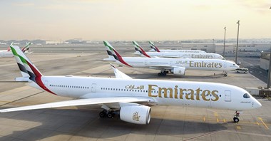 Emirates wdrożą A350 na trasę do Hangzhou