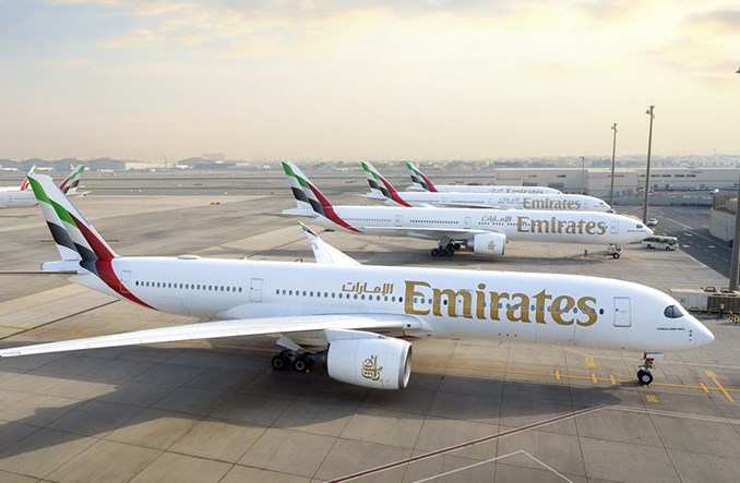 Emirates wdrożą A350 na trasę do Hangzhou