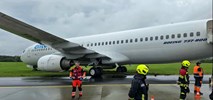 Kraków: B737 Enter Air wypadł z drogi startowej. Operacje wznowione [aktualizacja]