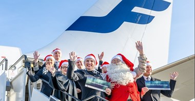 Finnair nie polecą bezpośrednio z Polski do Laponii, tak jak LOT